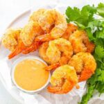 Langostinos rebozados en panko Airfryer