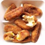 Croquetas congeladas listas para cocinar en freidora de aire