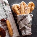 churros espolvoreados con azucar