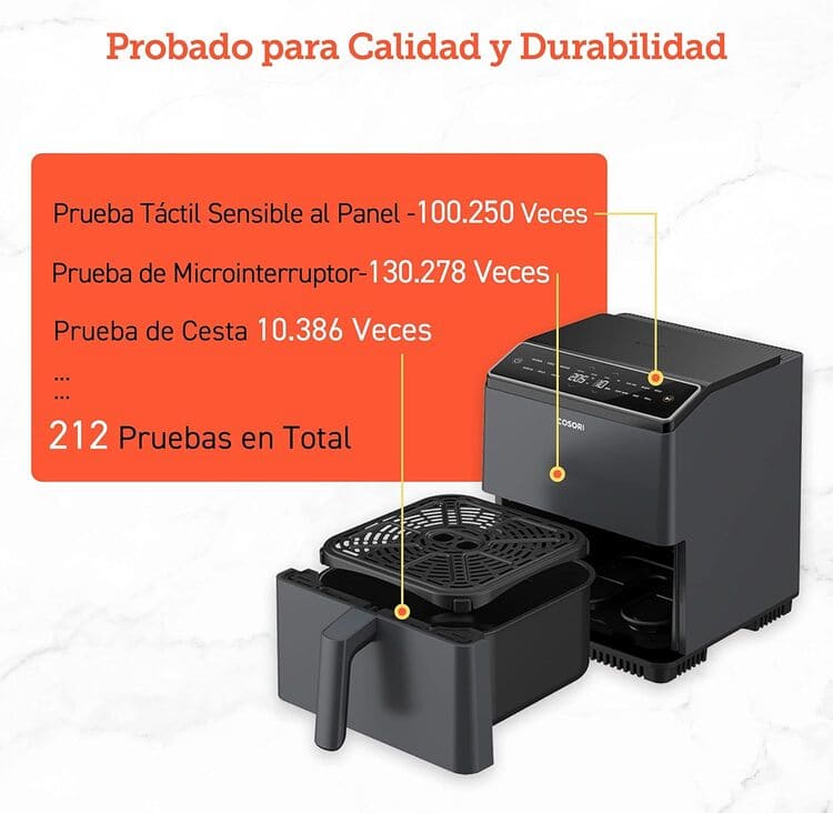 partes de la cosori 6,4l